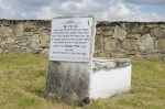Symboliczny nagrobek rabina Aharona Szmuela Kajdanowera na cmentarzu ydowskim w Chmielniku