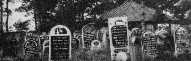 Archiwalne zdjcie cmentarza ydowskiego w Grze Kalwarii 
