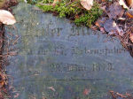 Skarszewy - nagrobek Leysera Meyera na cmentarzu ydowskim
